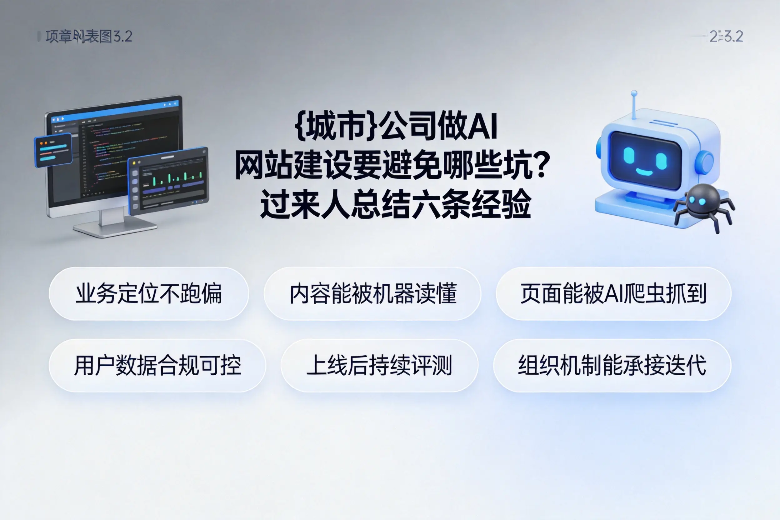 河池公司做AI网站建设要避免哪些坑？过来人总结六条经验